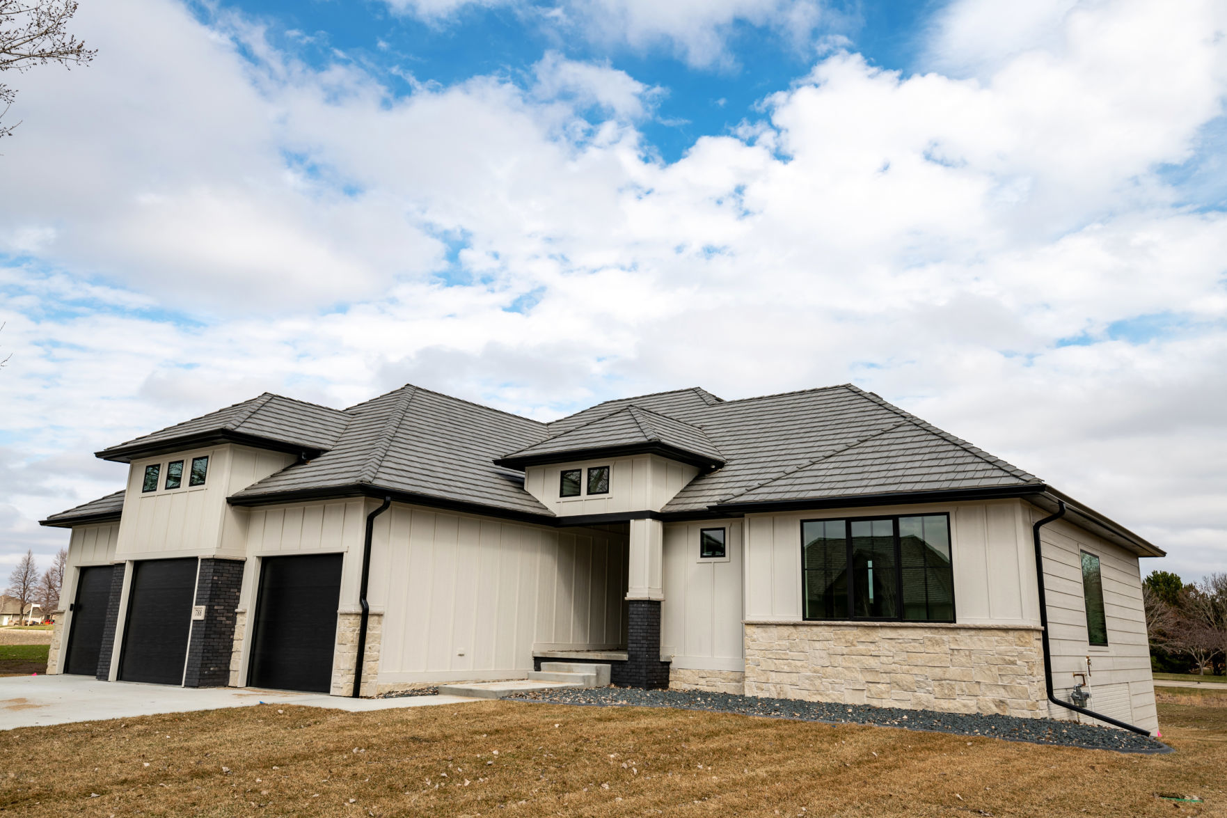 Home built by Kelly construction
